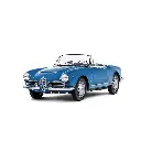 Alfa Romeo Giulia 1600 Araignée - Italeri 3668 - 1/24