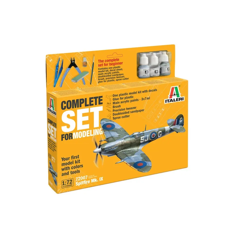 Model Set Spitfire Mk.IX - Italeri 72007 - 1/72
