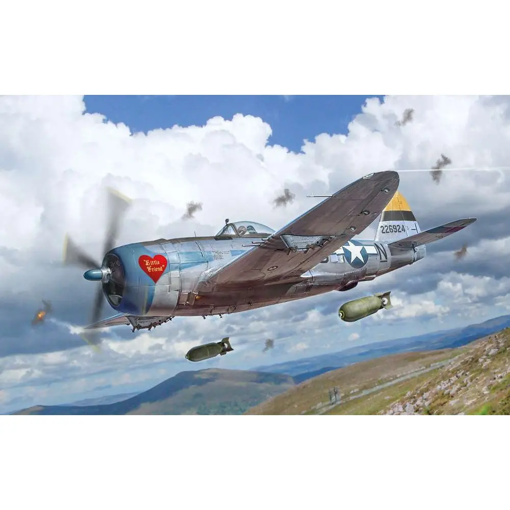 Avion P-47D Thunderbolt (Europe) - Italeri 2835 - 1/48