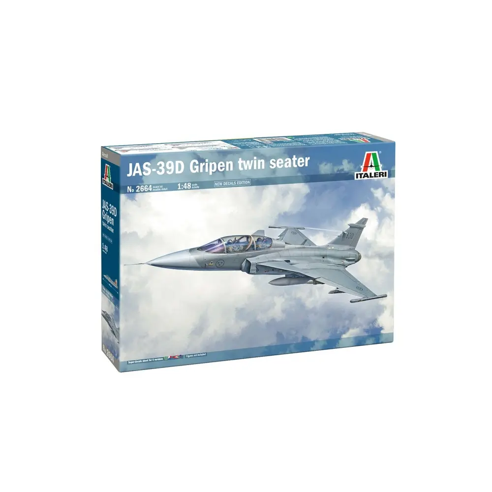 Saab JAS 39 Gripen biplace - Italeri I2664 - 1/48