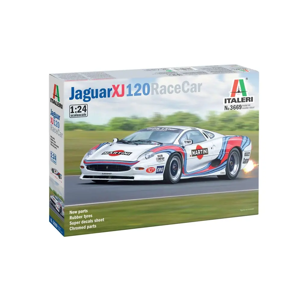 Jaguar XJ 220 Racing - Italeri I3669 - 1/24