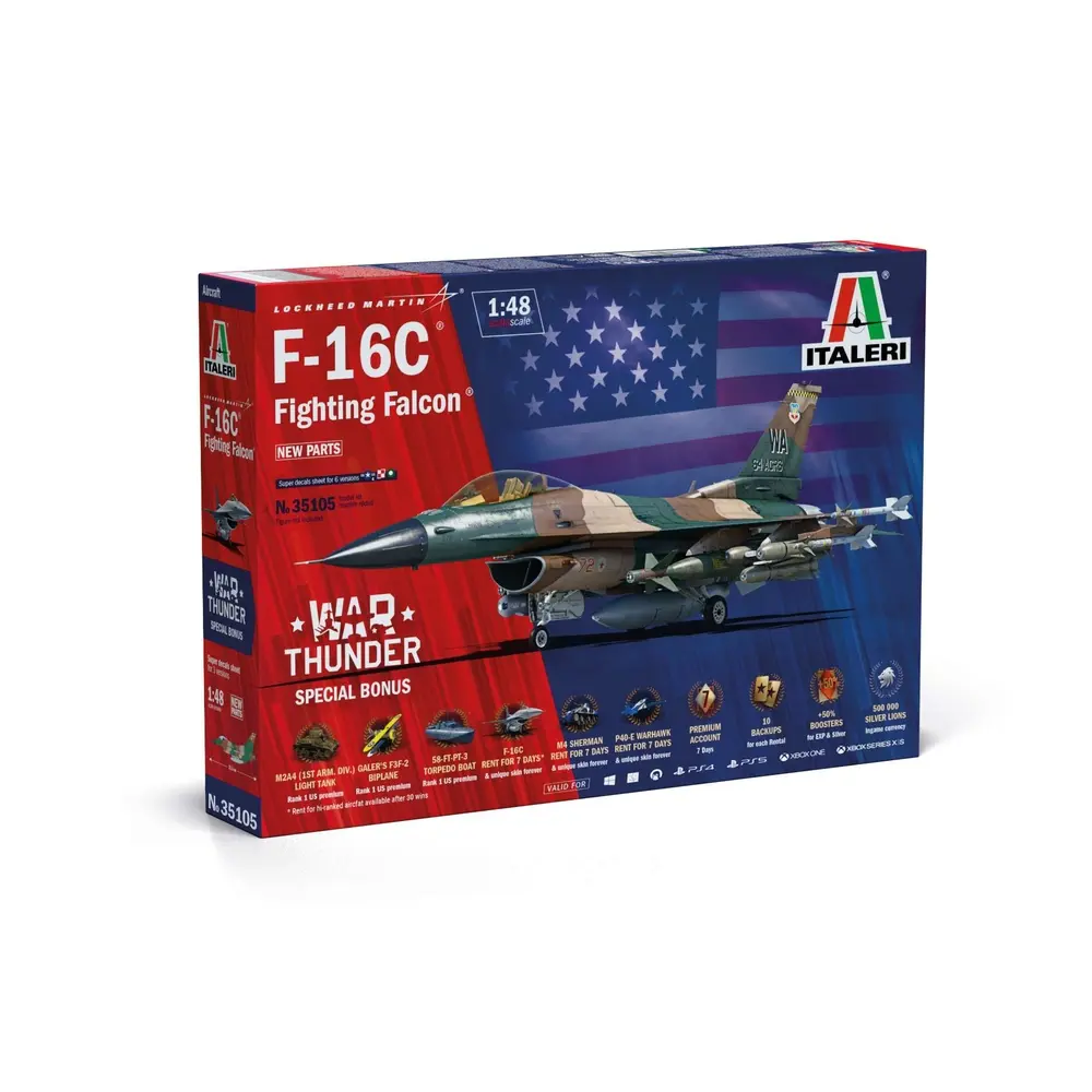 F-16C Fighting Falcon - ITALERI 35105 - 1/48