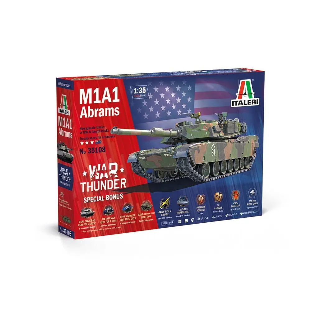 M1A1 Abrams WT - Italeri 35108 - 1/35