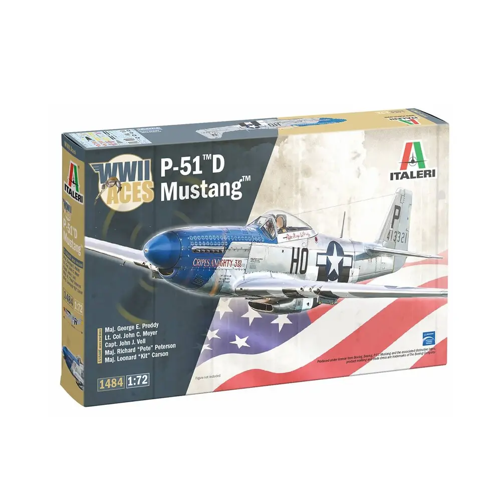 P-51D Mustang - Italeri 1484 - 1/72