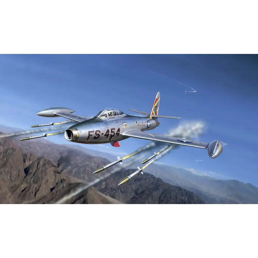 Avion de chasse F-84 G Thunderjet - Italeri 1321 - 1/72