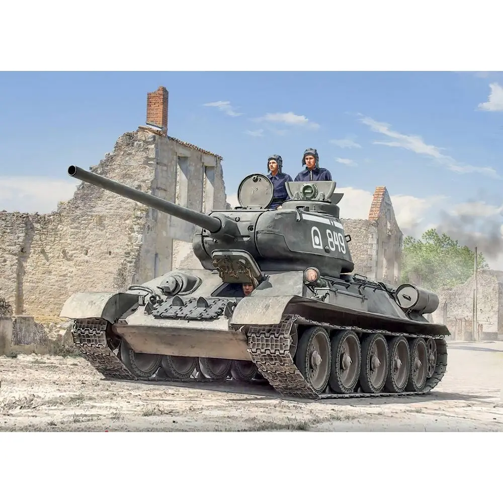 Char T34/85 ZAVOD 112-1944 - Italeri 6758 - 1/35