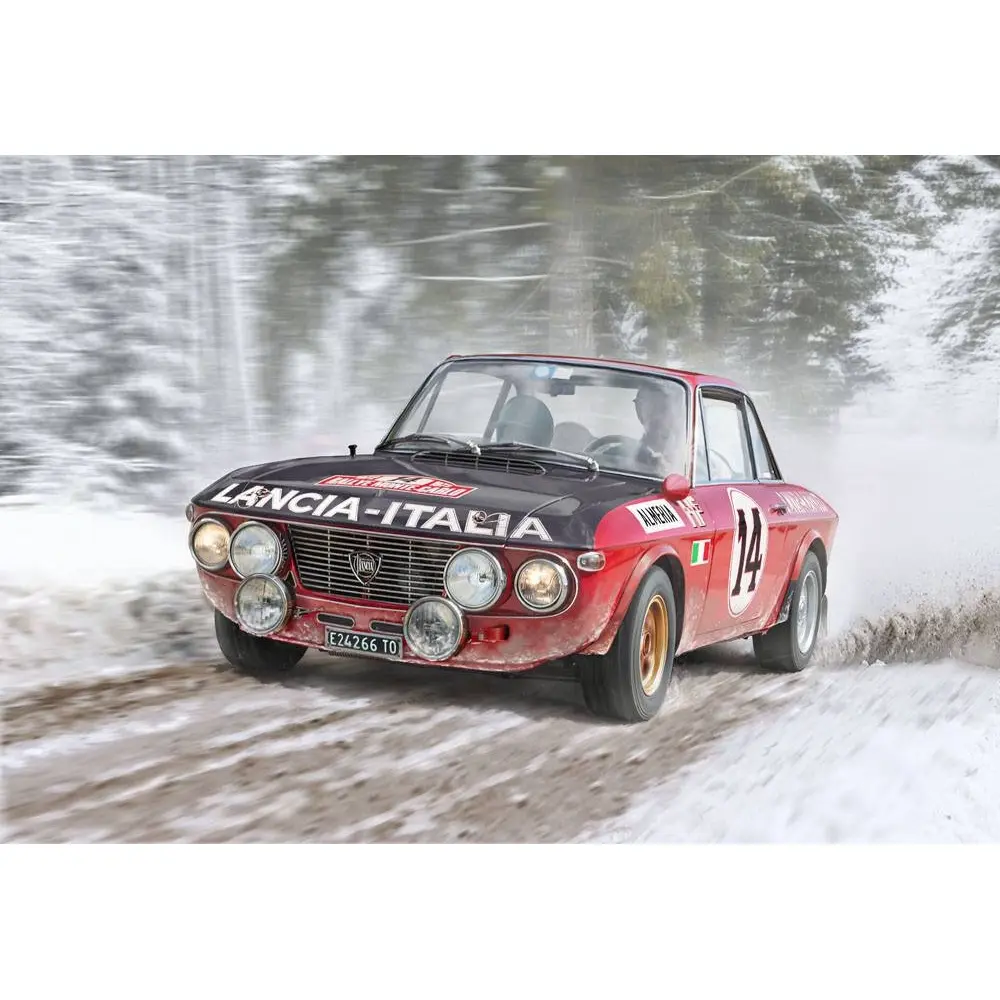 Lancia Fulvia HF Rally M.Carlo 72 - Italeri 3670 - 1/24