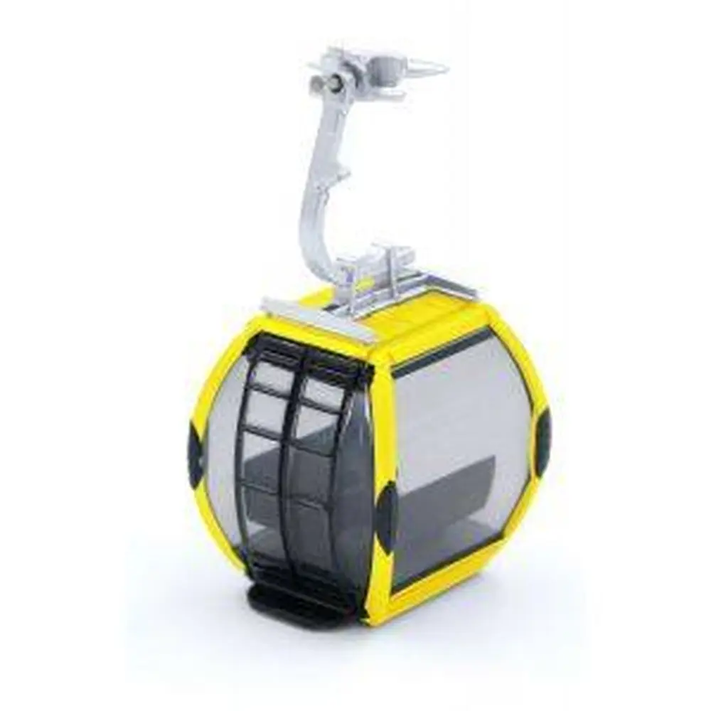 Télécabine Œuf Oméga IV 8 Jägerndorfer 82002 - HO 1/87 - jaune