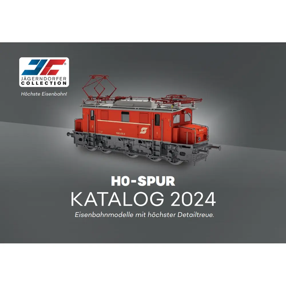 Catalogue Jägerndorfer 2024 - Jägerndorfer CAT24 - HO 1/87 - 48 pages - Allemand