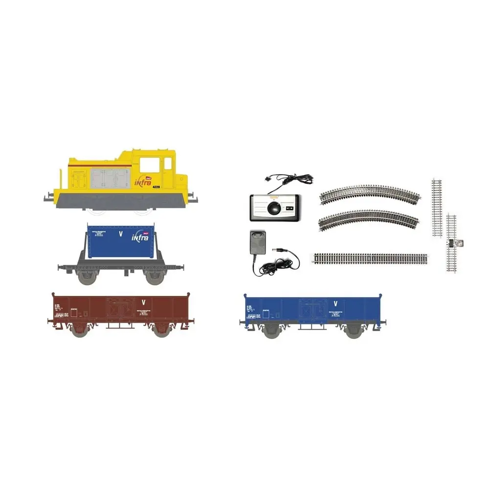 Coffret Train de travaux Infra SNCF