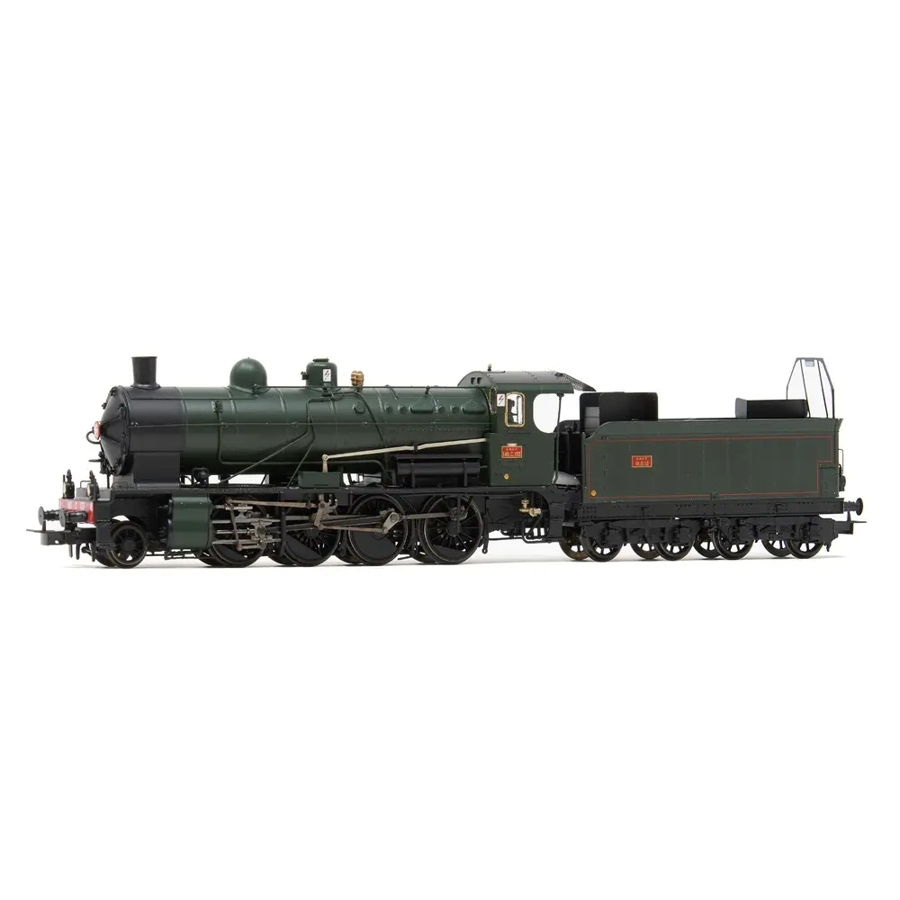 Locomotive à vapeur 140 C 133 - Jouef HJ2415S - HO 1/87 - SNCF - Ep III - Digital sound - 2R