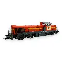 Locomotive Diesel VOSSLOH DE 18 - Jouef HJ2440 - COLAS RAIL - HO : 1/87  - EP VI - 2R - Analogique