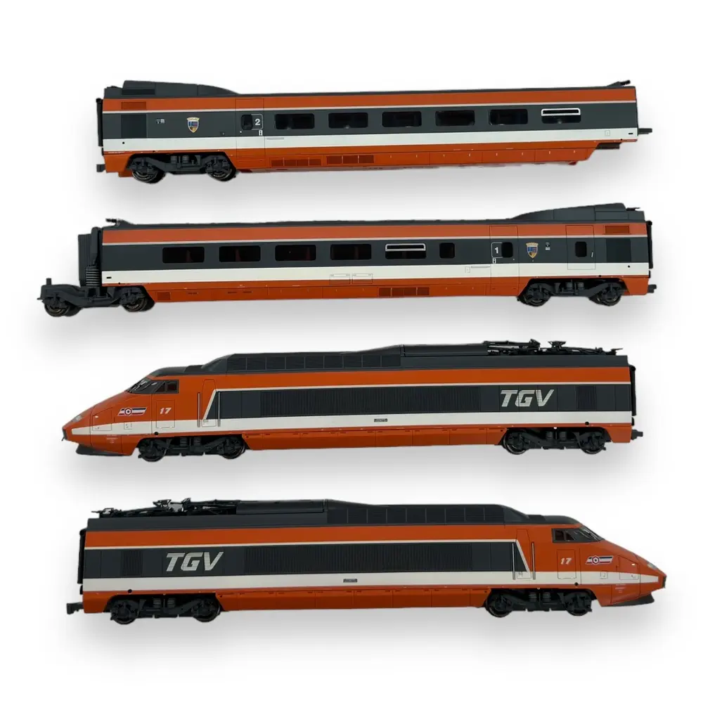 Coffret TGV Sud-Est 1981 - Jouef HJ2425S - HO 1/87 - SNCF - Ep IV - Digital sound - 2R