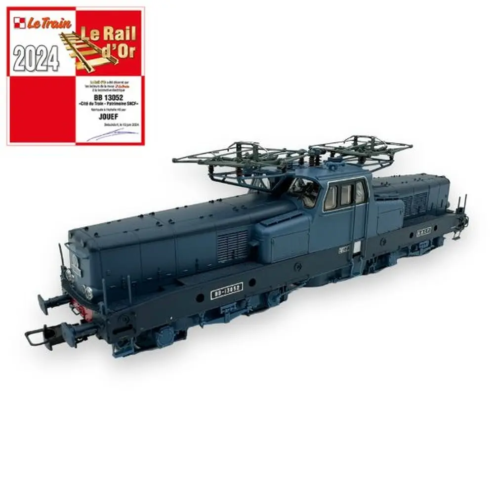 Locomotive électrique BB 13052 "Cité du train" - Jouef HJ2450 - HO 1/87 - SNCF - Ep IV - Analogique - 2R