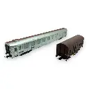 Set "Train de Maintenance" DEV in & Wagon G4 - Jouef HJ4183 - HO 1/87 - SNCF - Ep IV/V - 2R