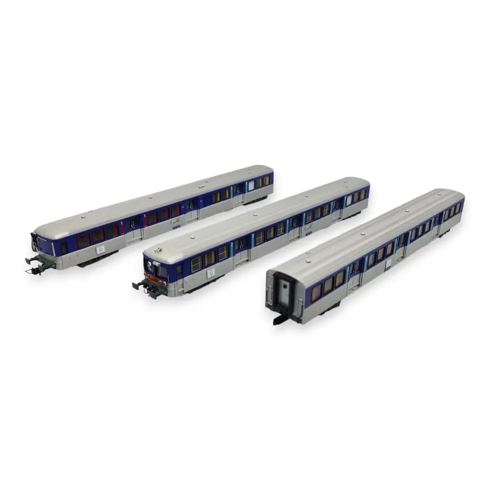 Coffret 3 voitures RIO 80 - Jouef HJ4184 - HO 1/87 - SNCF
