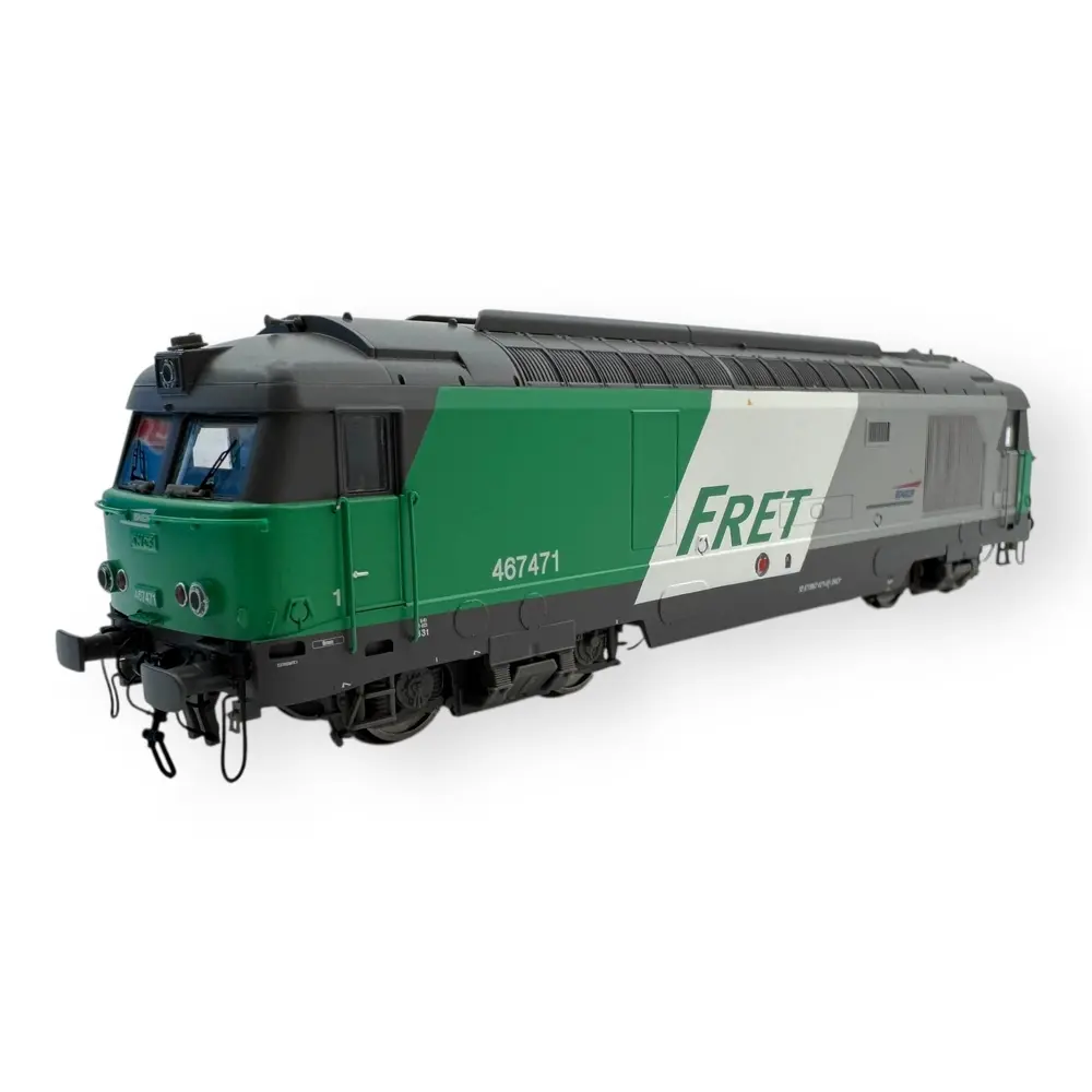 Locomotive diesel BB 67471 "FRET" - Jouef HJ2342S - SNCF - HO 1/87 - EP VI - 2R -DCC SON