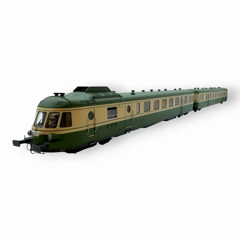 Autorail Diesel RGP I avec Remorque - JOUEF HJ2462S - SNCF - HO 1/87 - EP IV - 2R - DCC SON