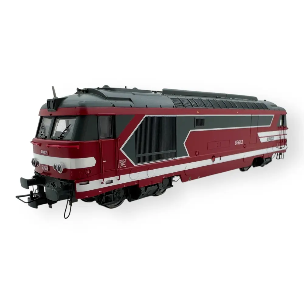 Locomotive Diesel BB 67613 "Capitole" - Jouef HJ2464S - HO 1/87 - SNCF - 2R - EP VI - DCC Sound