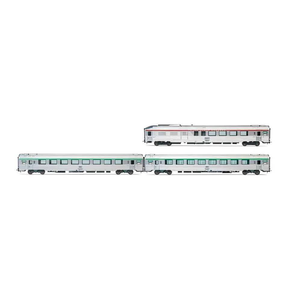 Coffret 1/2 de 3 voitures EC Etoile du Nord - Jouef HJ4196 - SNCF - EP V - 2R