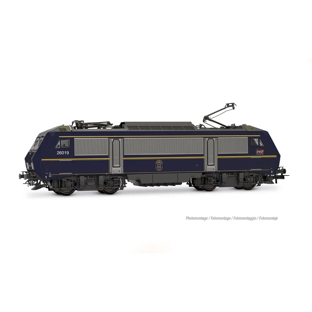 Locomotive électrique BB 26019 "Trains Speciaux" - JOUEF HJ2468 - SNCF - HO 1/87 - EP. VI - Analogique - 2R