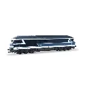 Locomotive diesel CC 72084 avec logo carmillon - JOUEF HJ2622 - SNCF - HO 1/87 - EP. V - Analogique - 2R