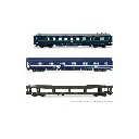 Coffret « Train Auto-Couchette » - Jouef HJ4207 - HO 1/87 - SNCF/SNCB - EP IV-V - Analogique