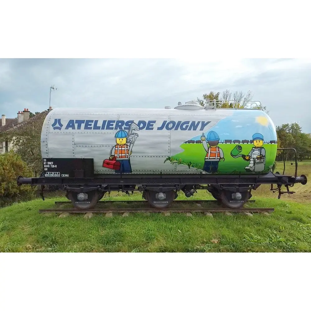 Wagon-citerne à 3 essieux « Ateliers de Joigny » - Jouef HJ6295 - HO 1/87 - VTG - EP VI