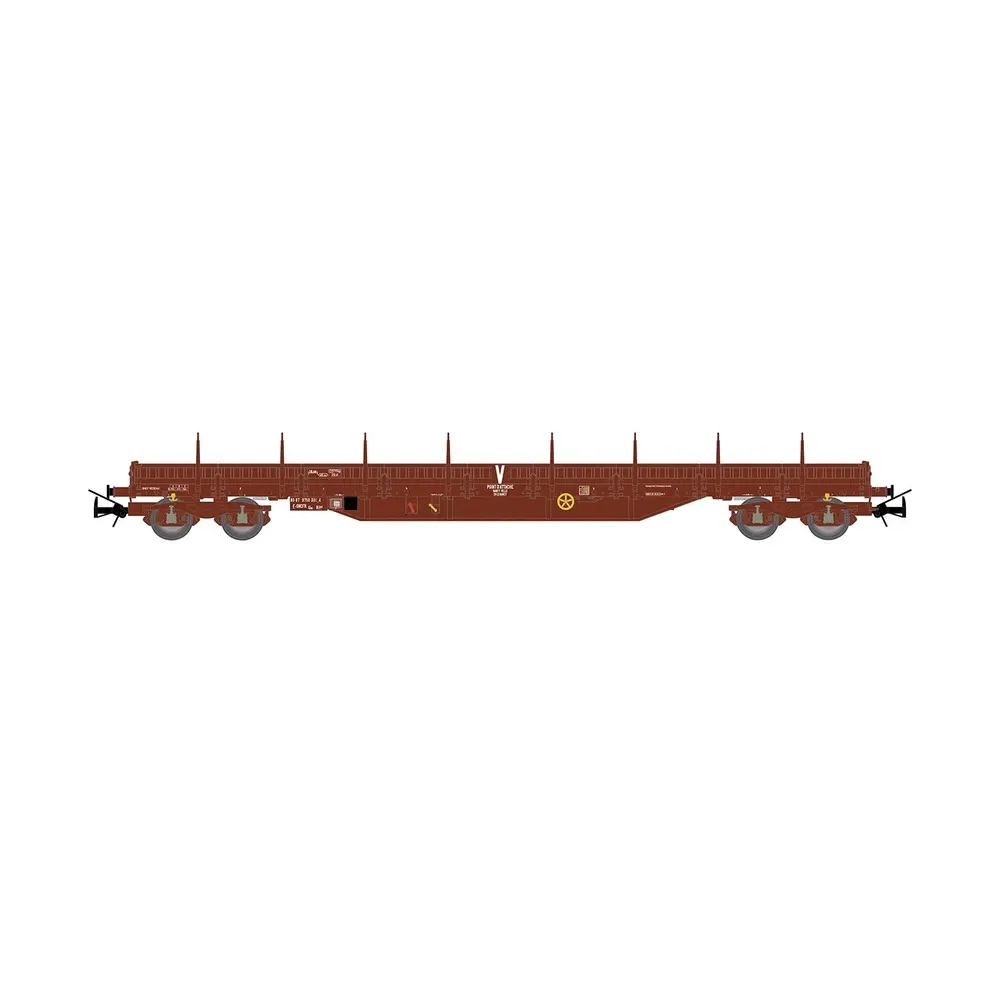 Wagon à ranchers type Uas (ex Res) - JOUEF HJ6309 - SNCF - HO 1/87 - EP. VI - 2R