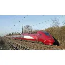 Set de 10 éléments TGV Thalys - Kato 101658 - N 1/160 - PBKA - Ep VI - Analogique - 2R