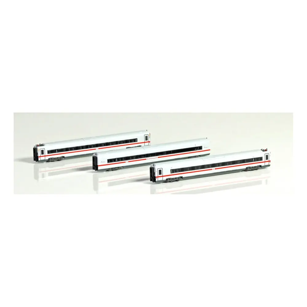 Coffret de 3 voitures complémentaires pour ICE4 - Kato K10953 - N 1/160 - DB - EP VI