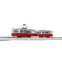Tramway Düwag Rouge - Kato K14806-3 - N 1/160 - DB - Ep VI - Analogique - 2R
