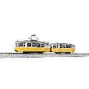 Tramway Düwag Jaune - Kato K14806-4 - N 1/160 - DB - Ep VI - Analogique - 2R