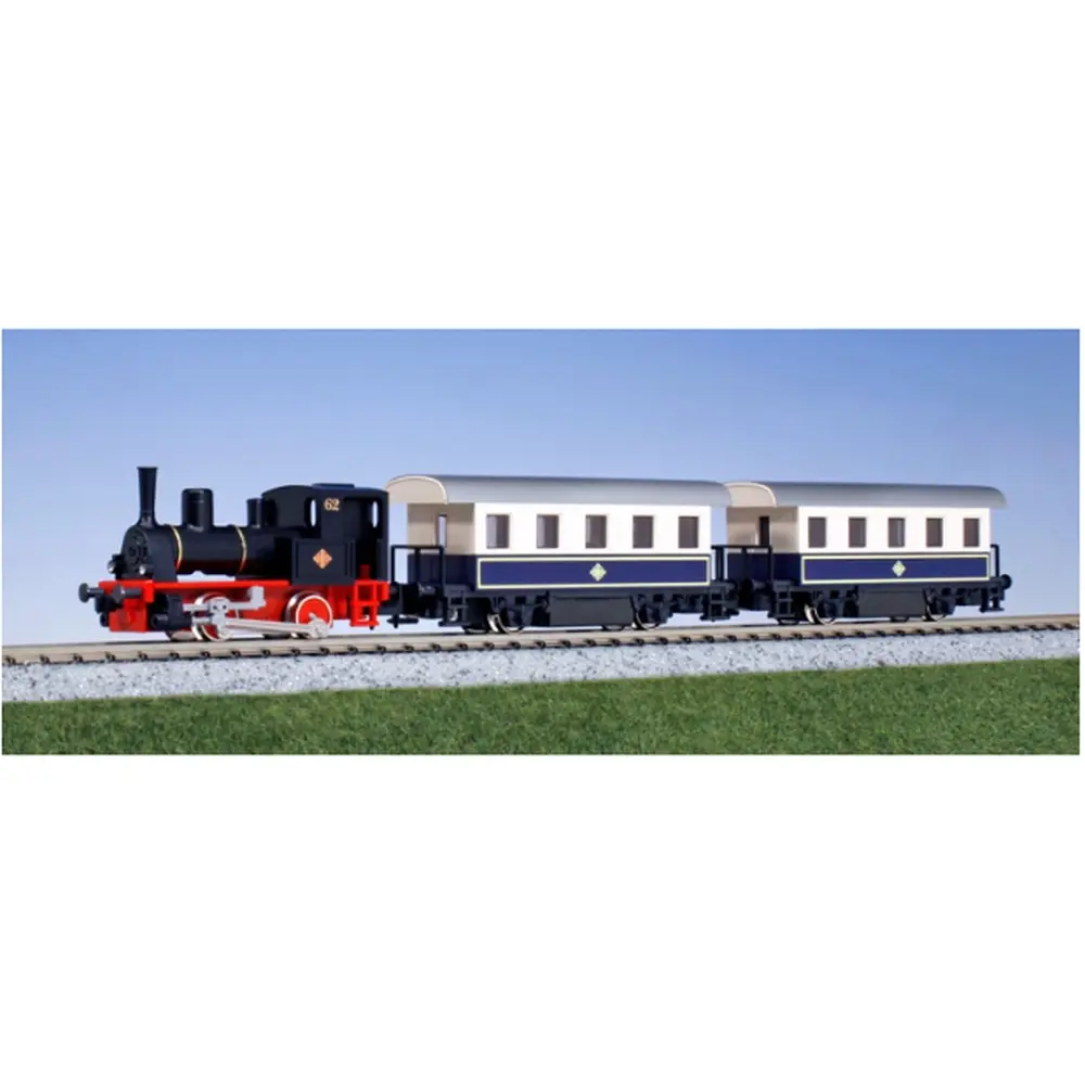 Pack de train de voyageurs à vapeur Pocket Line - Kato K10-503-2 - N 1/160 - JR - 2R
