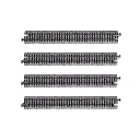 4 Rails droits 186mm - Kato K20-010 - N 1/160 - 2R