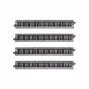 4 rails droits Unitrack 186 mm code 80 - Kato K20-010 - N 1/160 - 2R