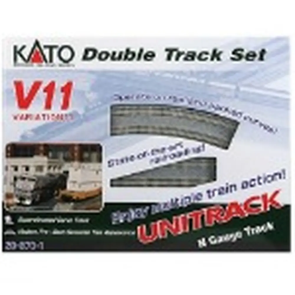Coffret courbes à double voie Unitrack V11 - Kato K20-870 - N 1/160
