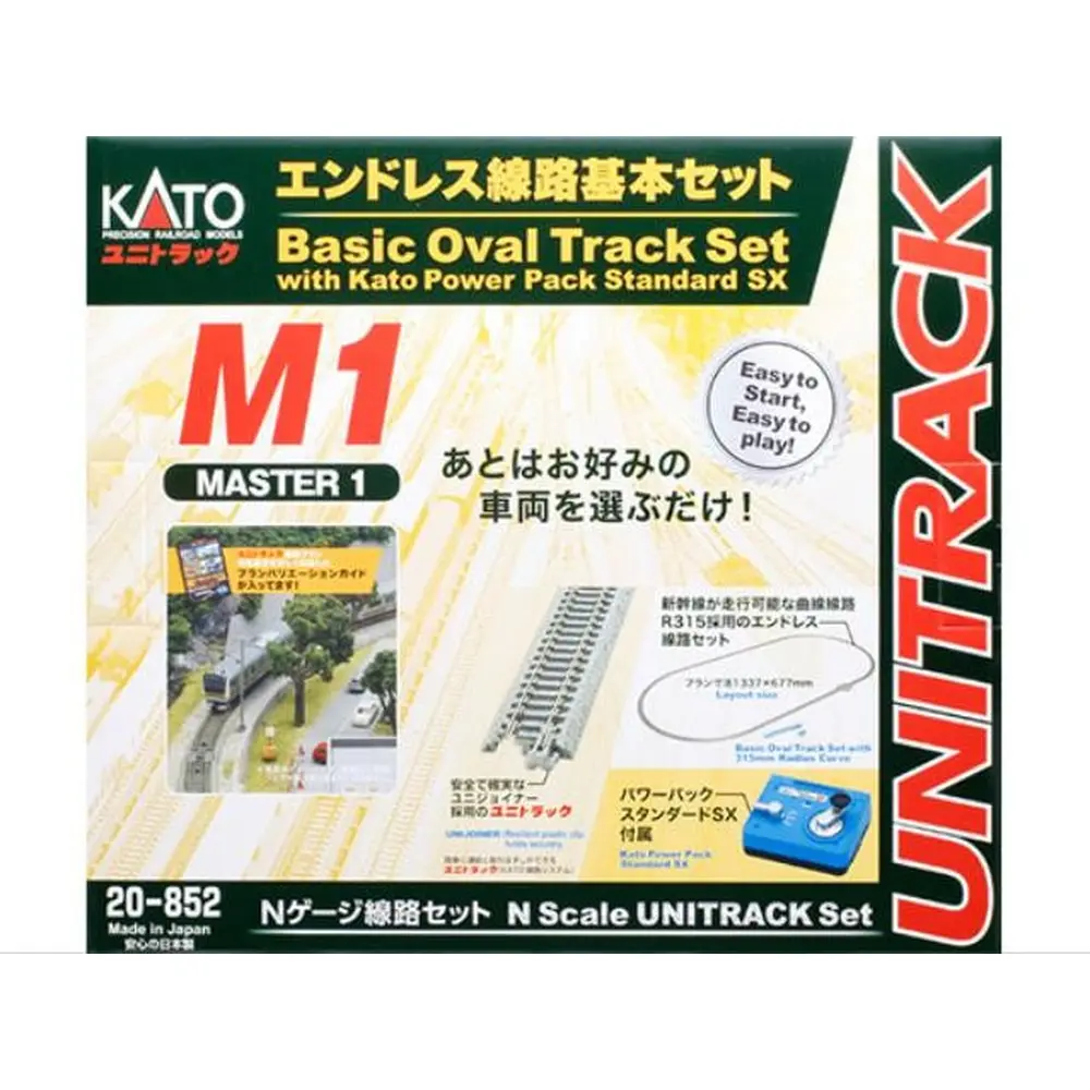 Coffret de voies Unitrack BM1 - Kato K20-852 - N 1/160