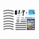 Master Set M1 de rail piste ovale avec Kato power pack SX Unitrack code 80 - Kato K20-852 - N 1/160 - 2R