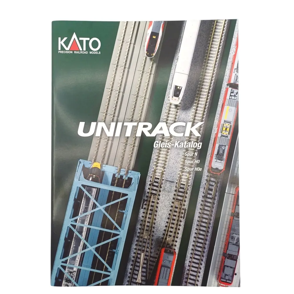 Catalogue KATO 2025 - Unitrack Gleis - Allemand - N HO HOe - 44 pages
