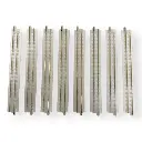 8 rails droits d'exposition - Kato 20-016A - N 1/160