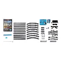 Ensemble de pistes ovales/de dépassement Unitrack (BM2) avec contrôleur - Kato 20-853 - N 1/160