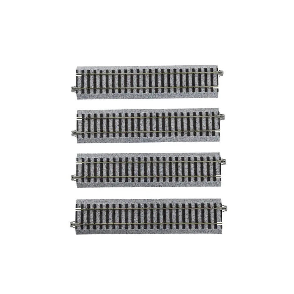 4 rails droits Unitrack 174 mm code 83 - Kato 2-130 - HO 1/87 - 2R