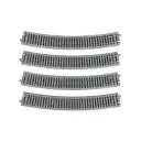 4 rails courbes Unitrack 730 mm 22,5° code 83 - Kato 2-240 - HO 1/87 - 2R