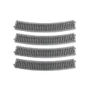 4 rails courbes Unitrack 670 mm 22,5° code 83 - Kato 2-230 - HO 1/87 - 2R