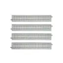 4 rails droits Unitrack 246 mm code 83 - Kato 2-152 - HO 1/87 - 2R
