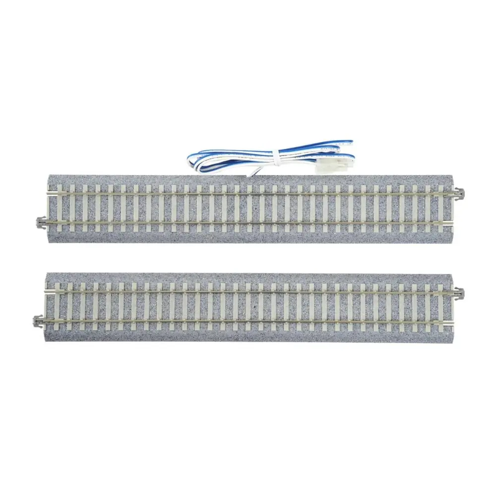 Rail d'alimentation droit Unitrack (S246PCF) CS 246mm - Kato 2-153 - HO 1/87