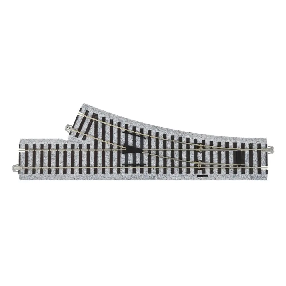 Aiguillage à droite Unitrack (HP490R) - Kato 2-841 - HO 1/87