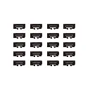 20 éclisses Unitrack marron - Kato 24-820 - N 1/160