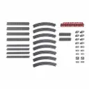 Coffret de rails V2 pont à voie unique Unitrack code 80 - Kato K20-861 - N 1/160 - 2R
